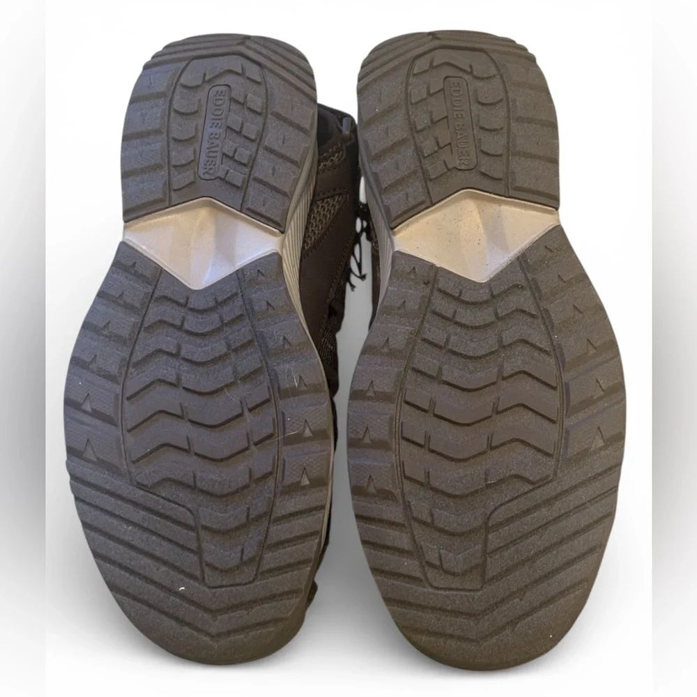 Eddie Bauer Dark Brown Outdoor Yesler Fisherman Sandals Size 8 NWT